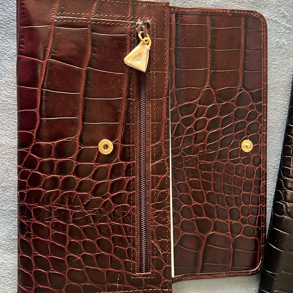 Vintage Sharif brown leather wallet - Picture 4 of 4